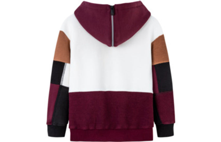 (GS) Air Jordan Flight Heritage Pullover Hoodie 'White Brown' JD2242045GS-002