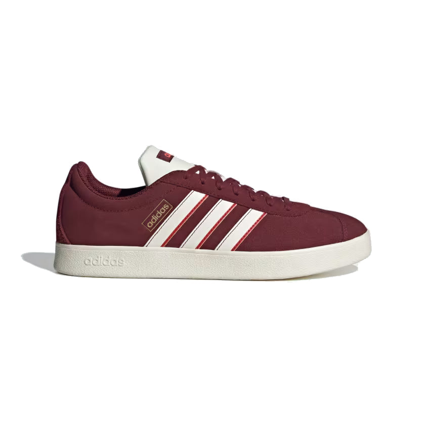 adidas VL Court Lifestyle Skateboarding Suede Shoes 'Red' IF7555
