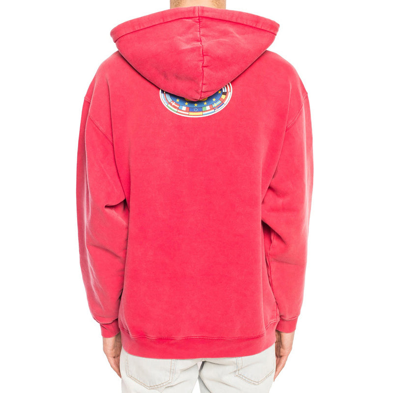 Men's Balenciaga Logo Pattern Cotton Printing Sports Pink 600583THV587764