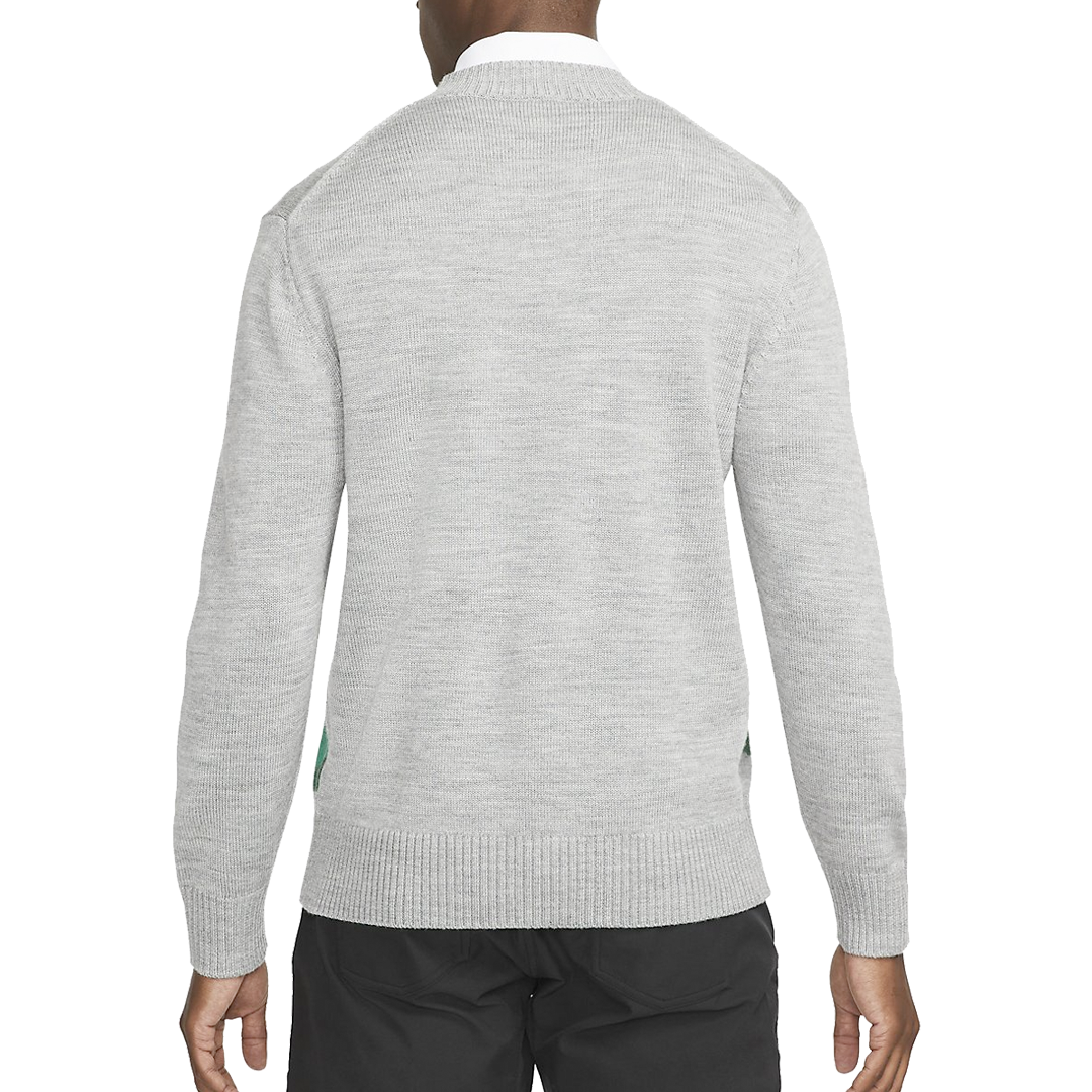 Nike Tiger Woods Knit Golf Crew Sweater 'Grey' DA4151-063
