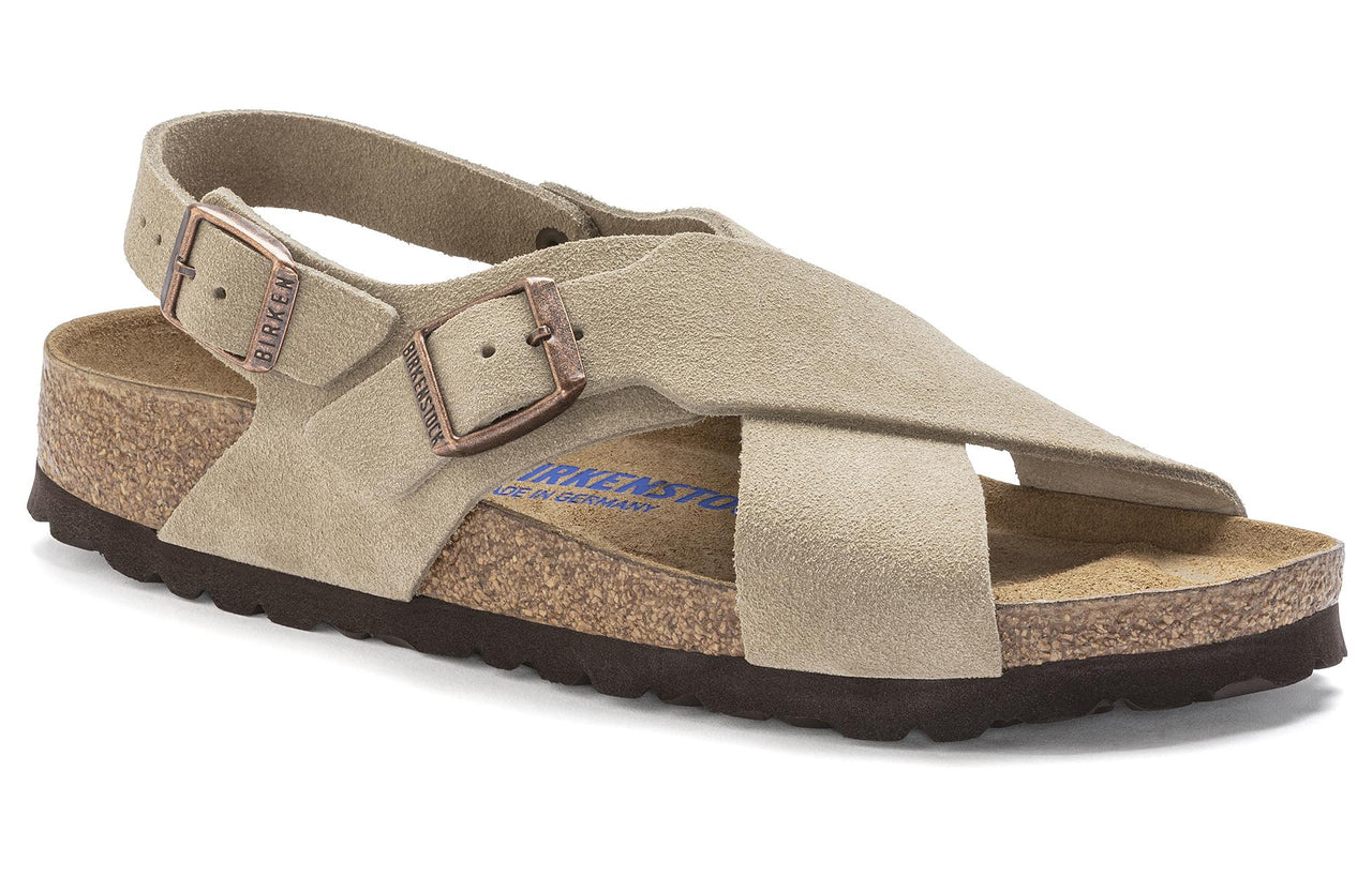(WMNS) Birkenstock Tulum Suede Leather 'Taupe' 1023247
