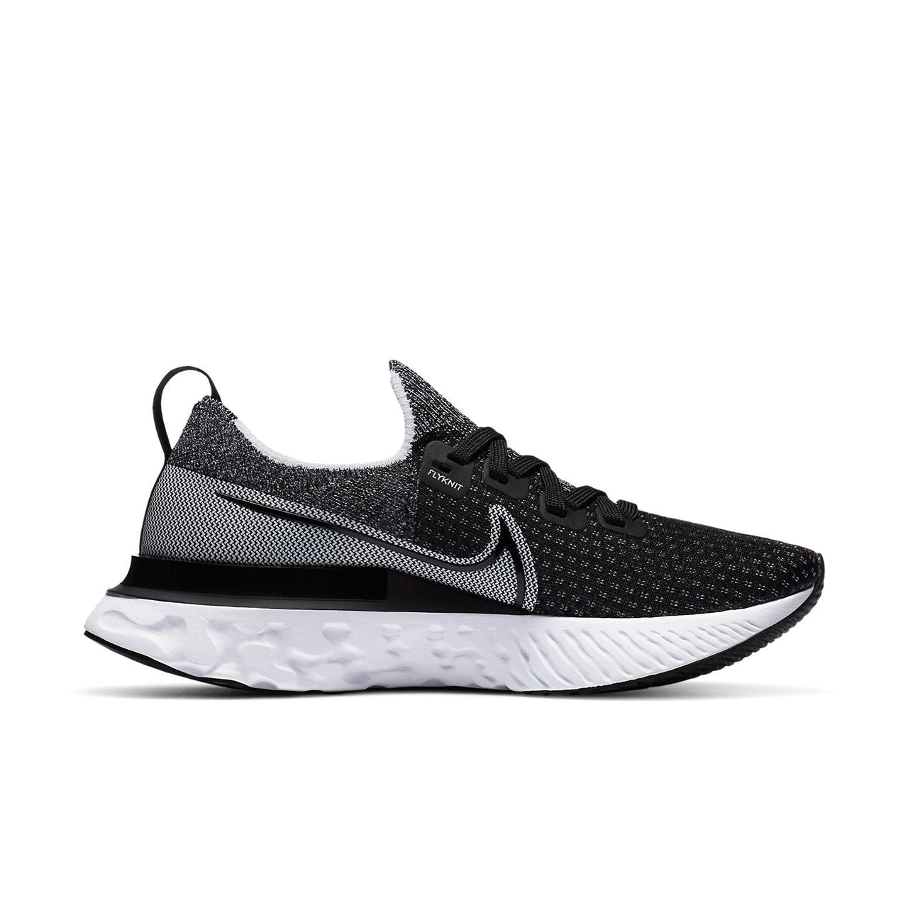 (WMNS) Nike React Infinity Run Flyknit 'أسود أبيض' CD4372-012