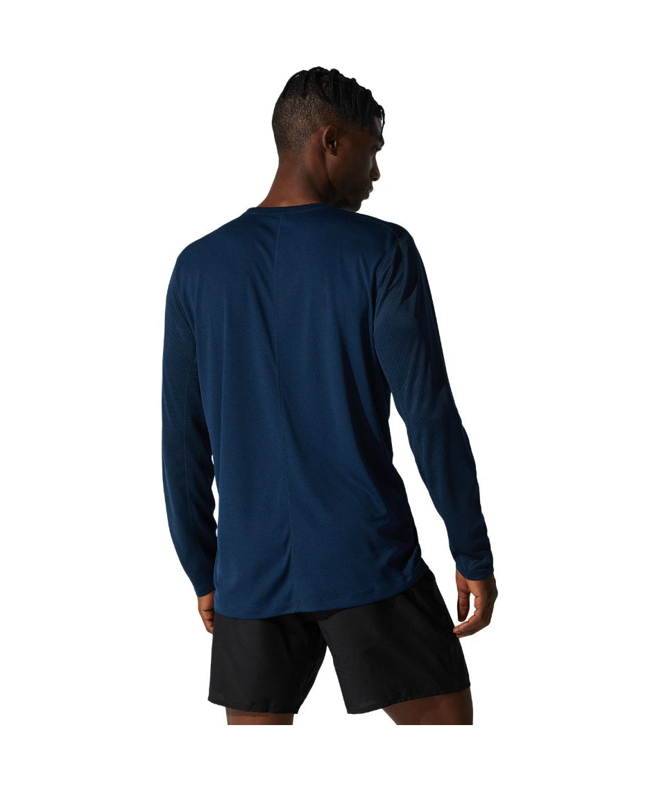 ASICS Silver Long Sleeves T-Shirt 'French Blue' 2011C350-400