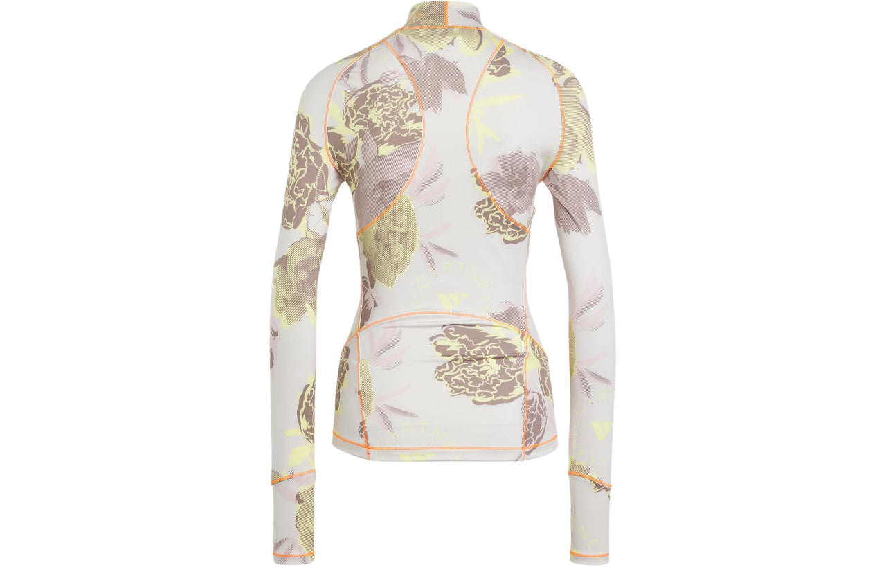 (WMNS) adidas By Stella Mccartney Cropped Long-Sleeve Top (Asia Szing) Asia Sizing 'White' IN3634