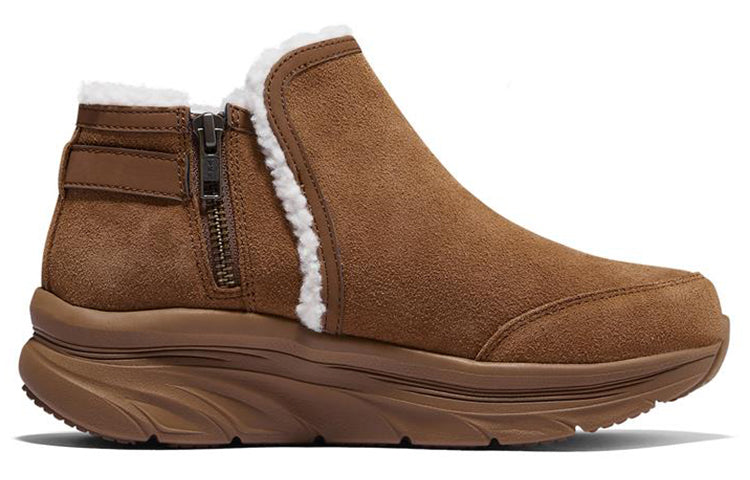 (WMNS) Skechers D'lux Walker 'Brown' 167208-BRN