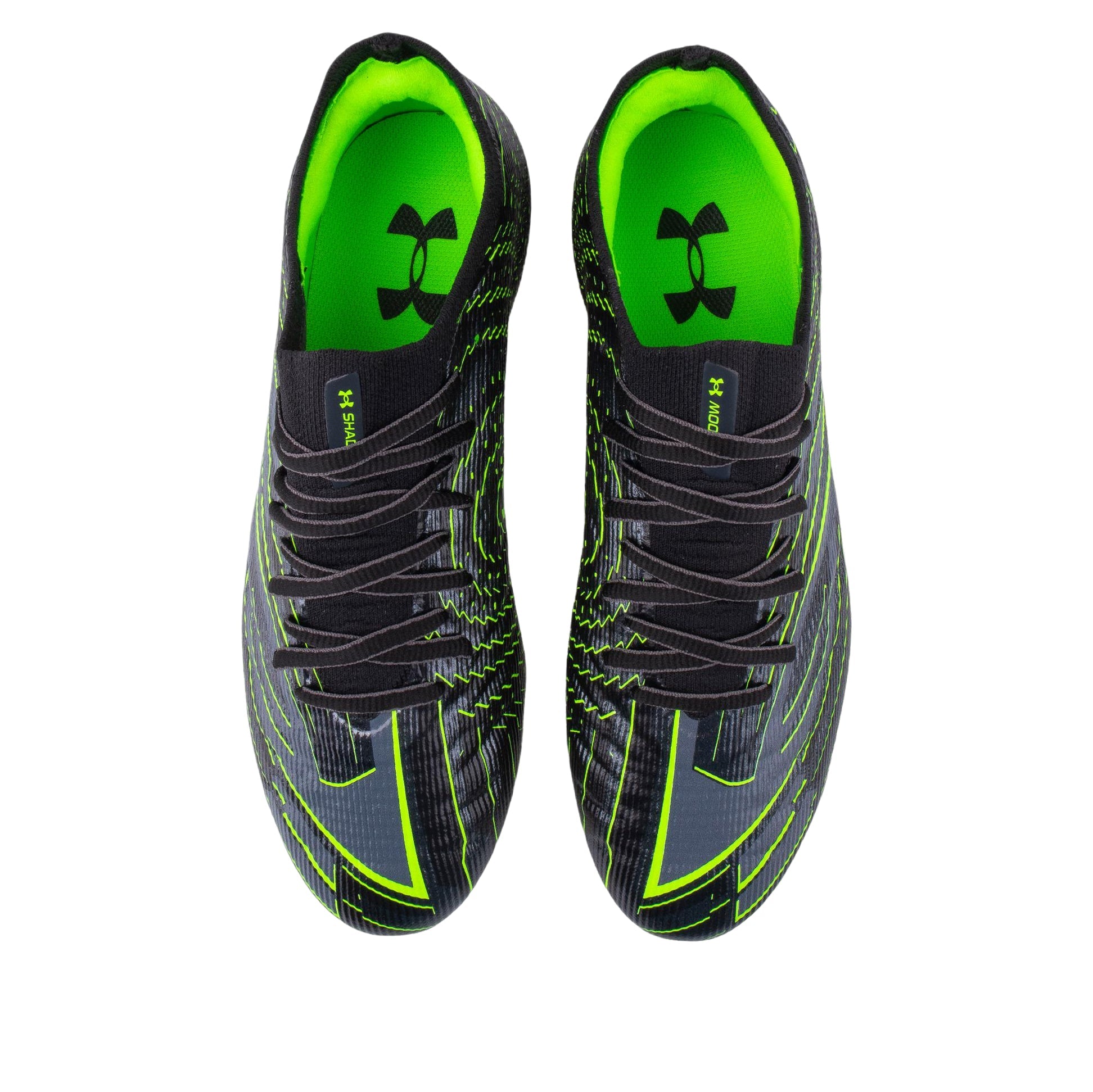 Under Armour Shadow Pro 4 FG 'Black Titan Gray Hyper Green' 6006229-001