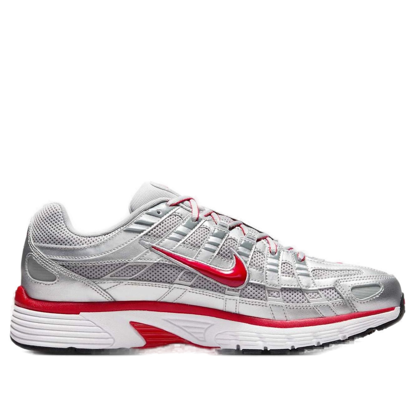 NIke P-6000 'Metallic Silver Cool Grey Red' CD6404-024