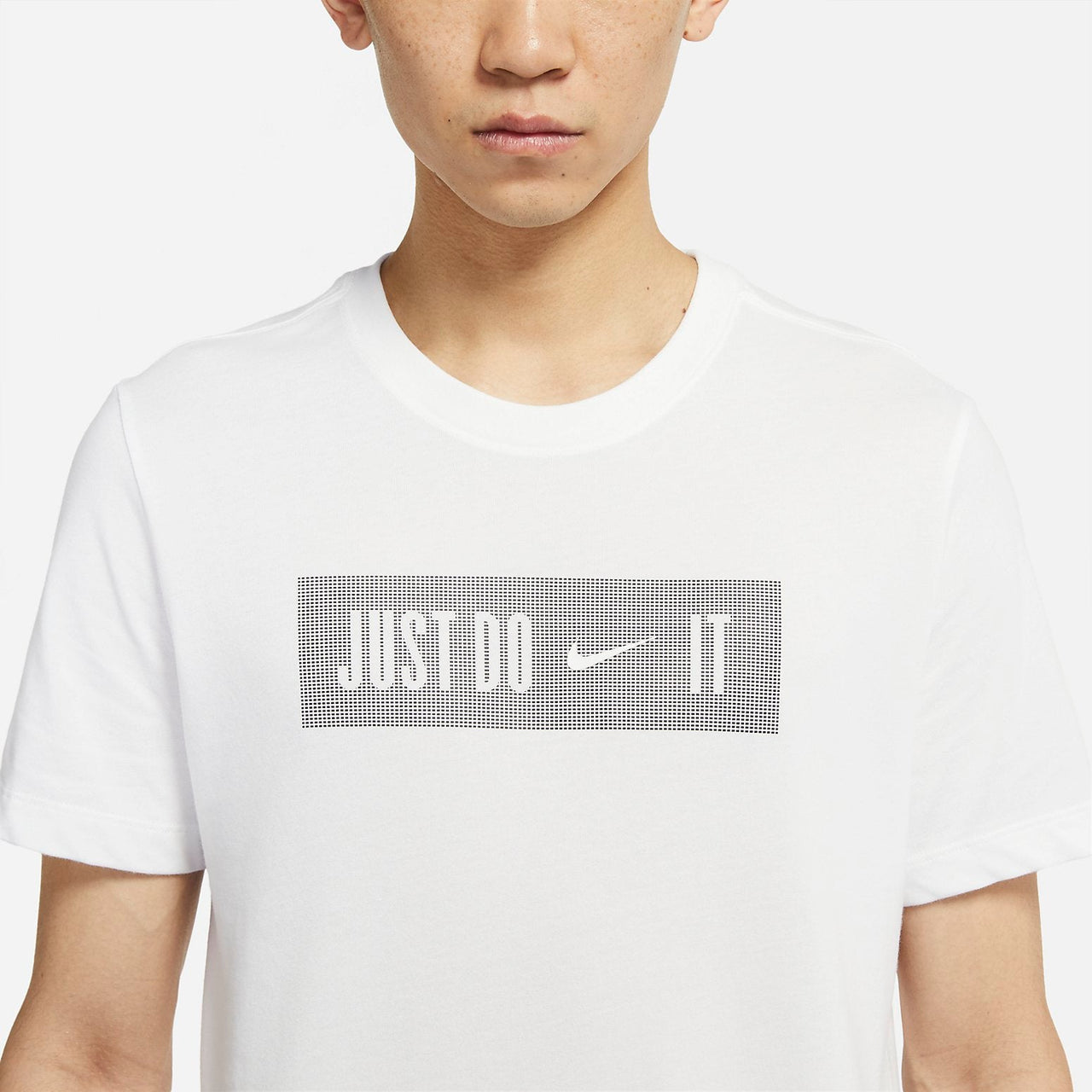 Nike Dri-Fit Slogan Reflective T-Shirt 'White' DJ9001-100