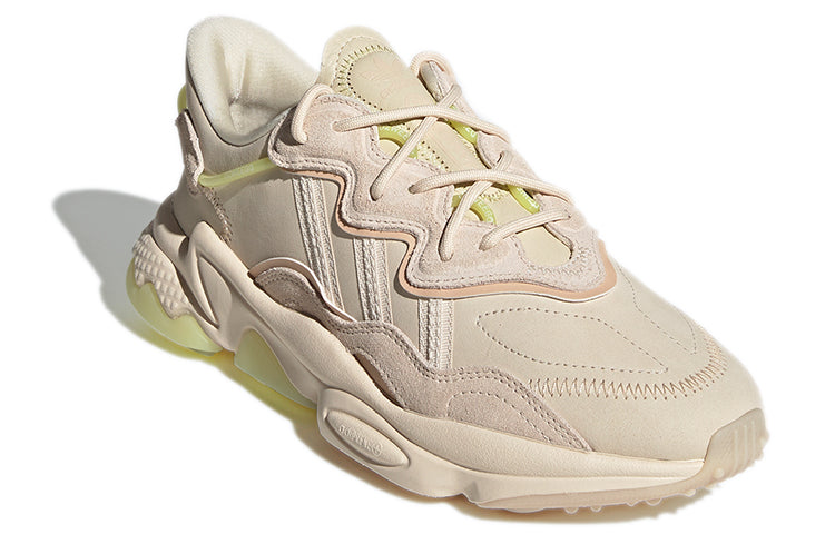 (WMNS) adidas originals Ozweego Running Shoes Beige GY3544