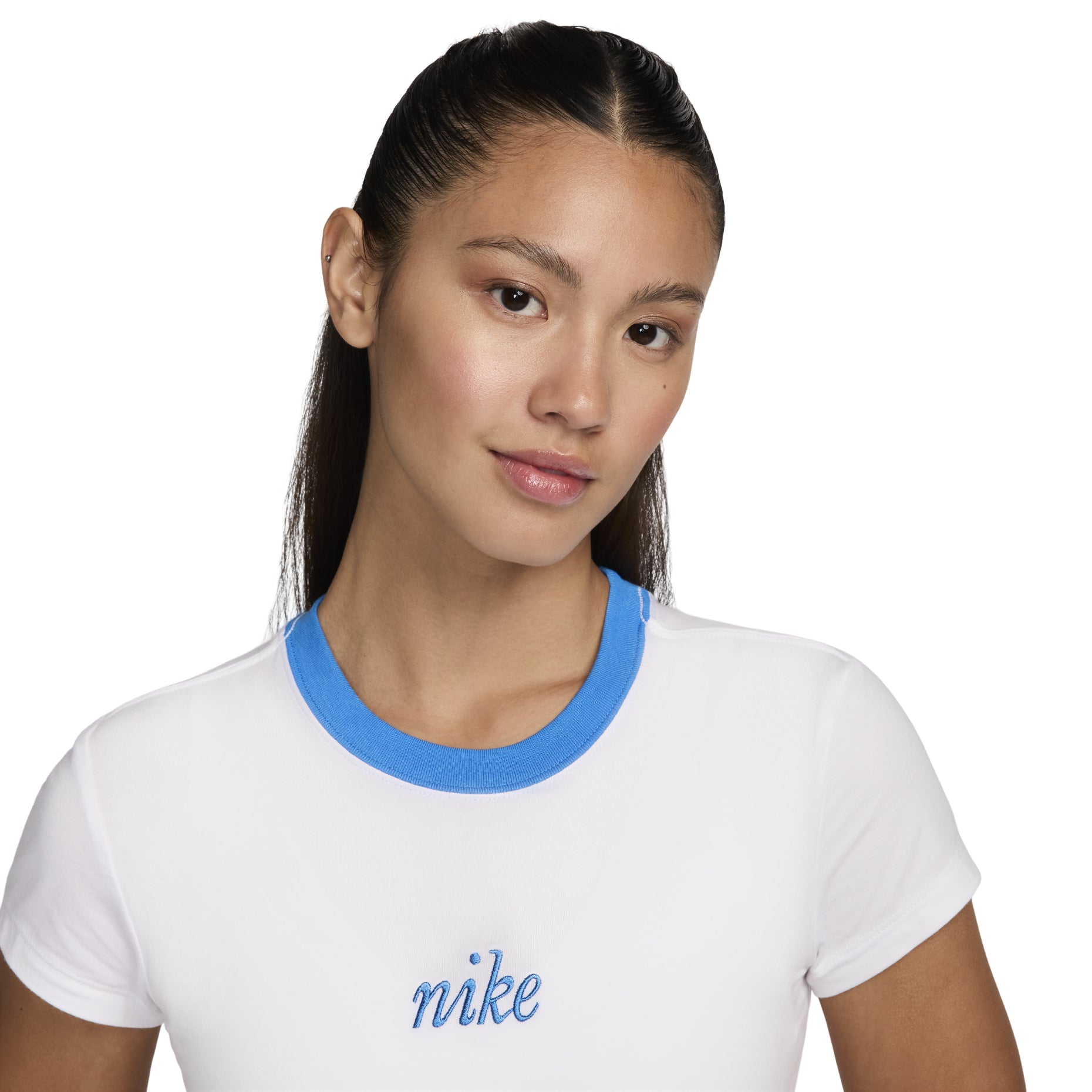 (WMNS) Nike Sportswear Chill Knit T-shirt 'White' HF8820-100