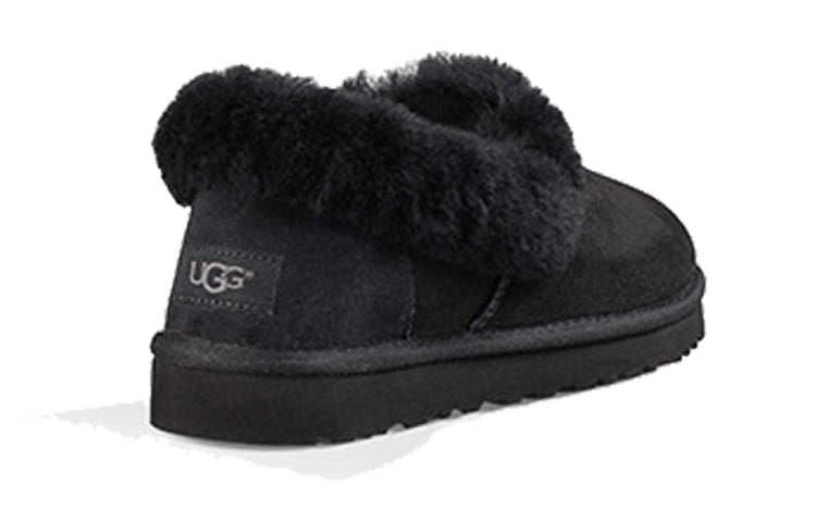 (WMNS) UGG Nita Slippers Black 1011894-BLK