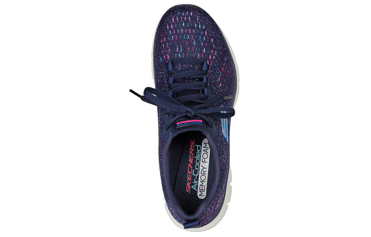 (WMNS) Skechers Flex Appeal 4.0 Low-Top 'Purple Blue' 149301-NVPK