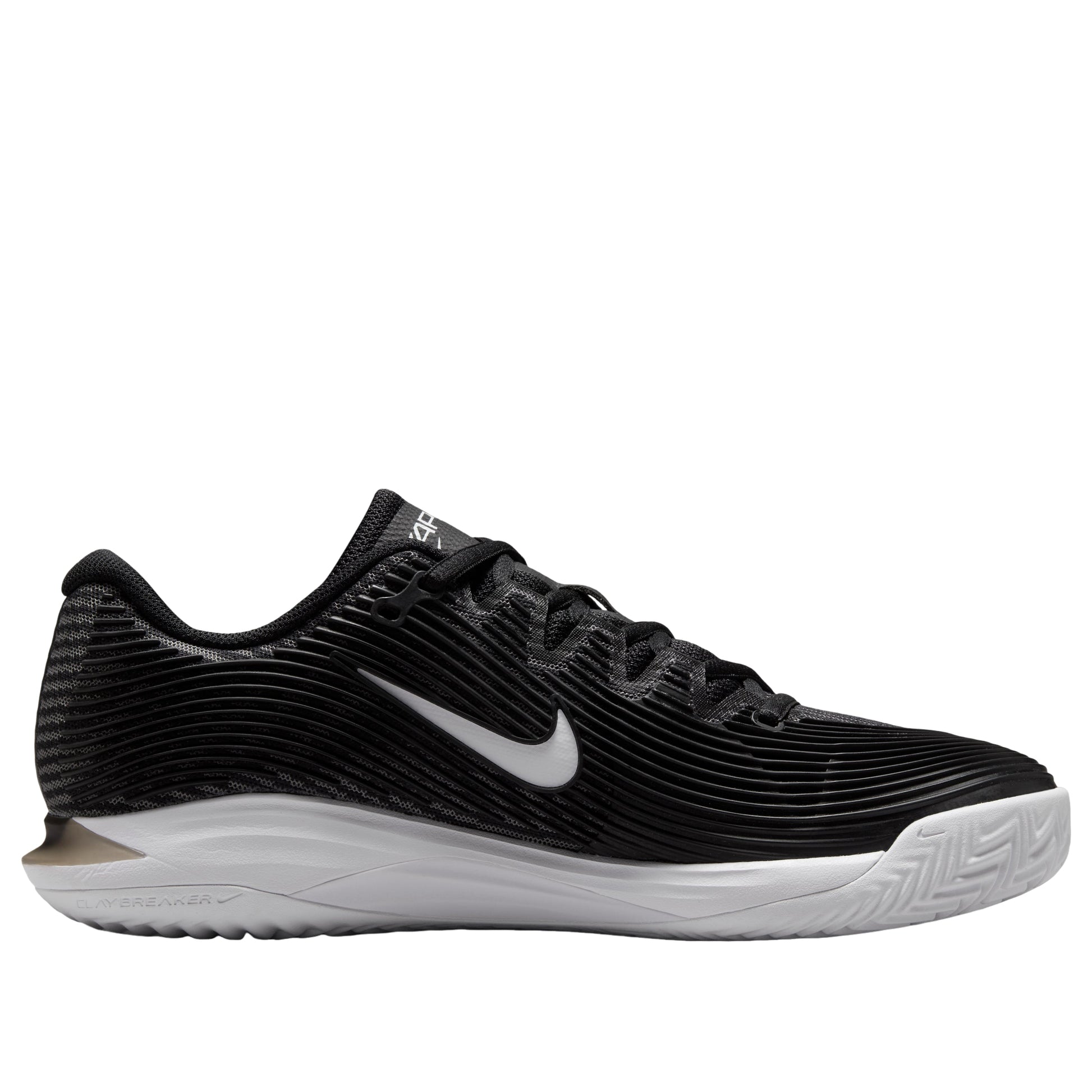 (WMNS) Nike Court Air Zoom Vapor 12 CC 'Black Dark Smoke Grey White' HQ6027-001