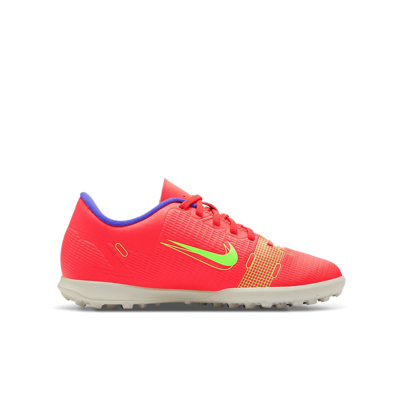 (GS) Nike Mercurial Vapor 14 Club TF 'Bright Crimson Indigo Burst' CV0945-600