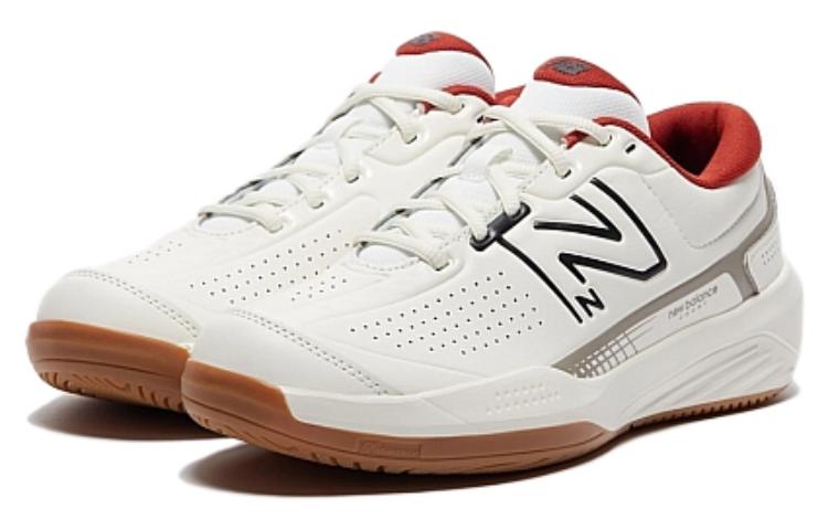 New Balance 696 v5 Low Shoes 'White Red' MCH696D5