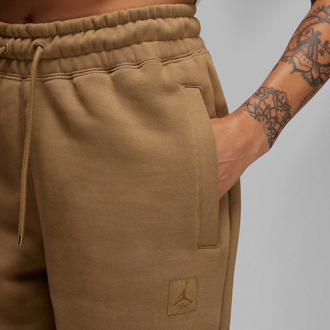 (WMNS) Air Jordan Flight Pants 'Brown Kelp' FB5114-395