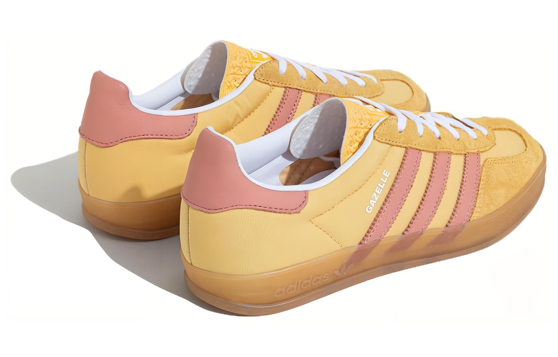 (WMNS) adidas Gazelle Indoor 'Yellow Pink' IE2959