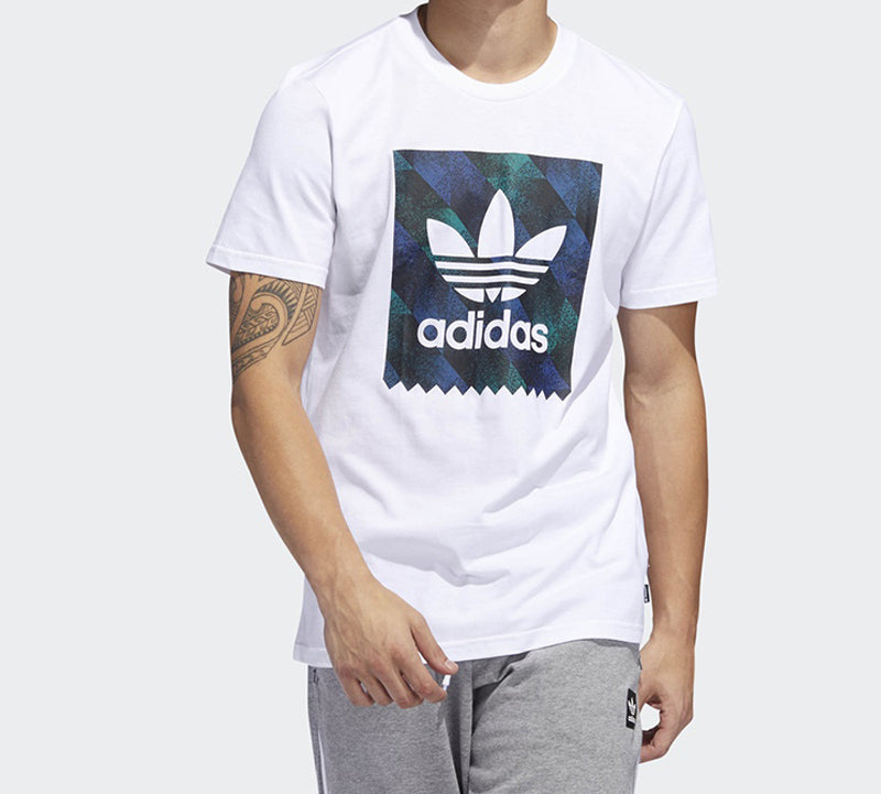 adidas originals Towning Printing Short Sleeve White DU8360