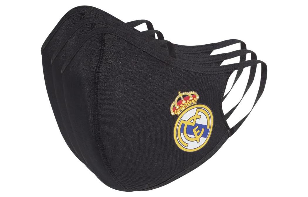 adidas Real Madrid Face Covers 3-Pack M/L 'Black' HB5042