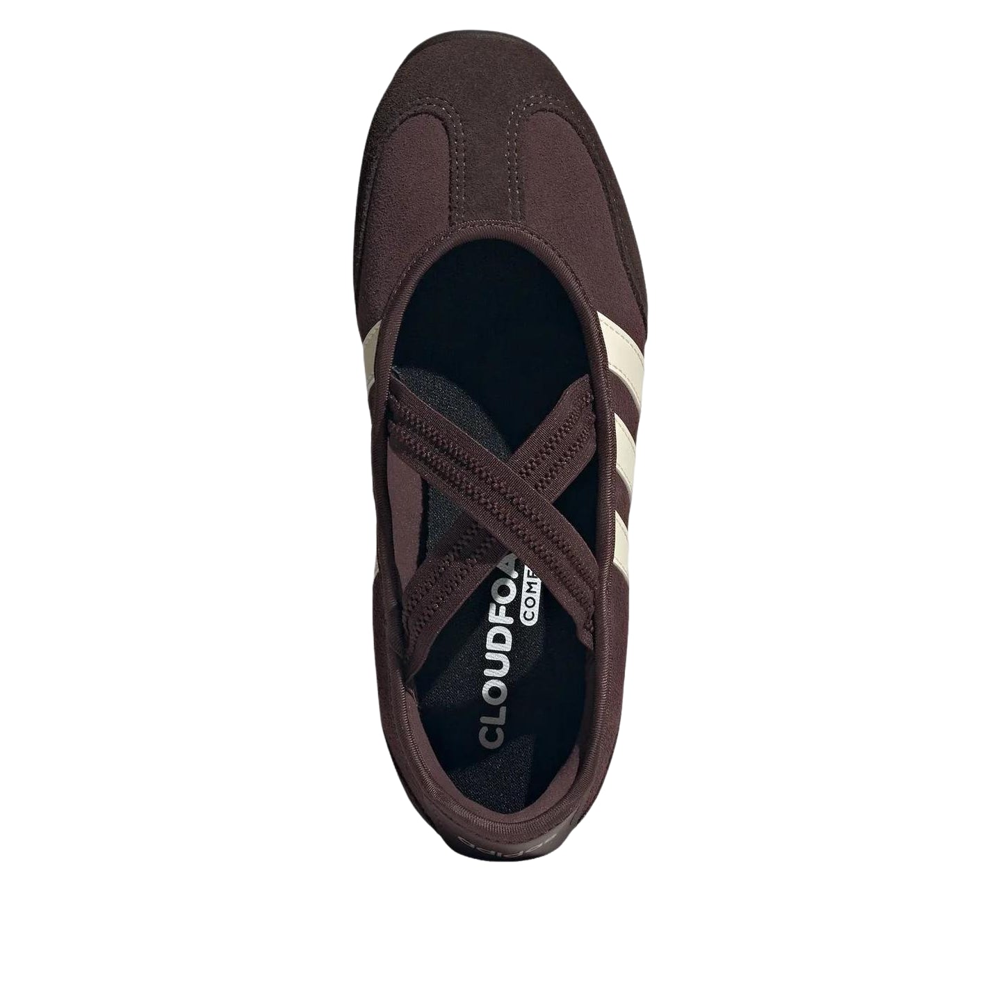 (WMNS) adidas Barreda Mary Jane 'Shadow Brown Cream White' KJ2255