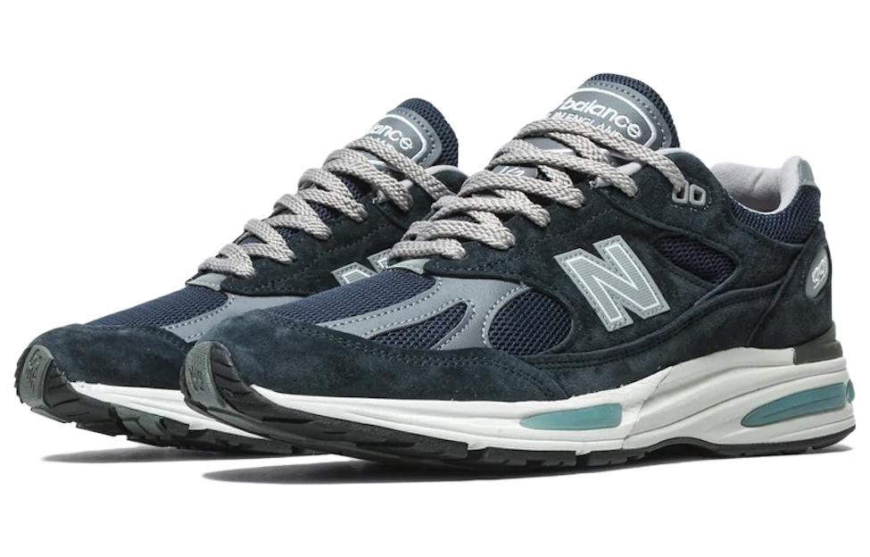 New Balance 991v2 Made in England 'Dark Navy' U991NV2
