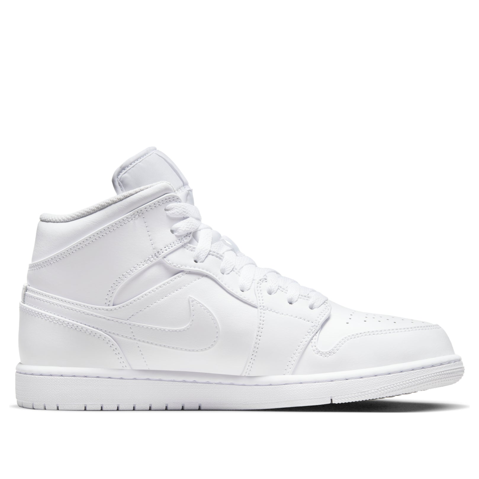 Air Jordan 1 Mid 'Triple White' 2022 554724-136