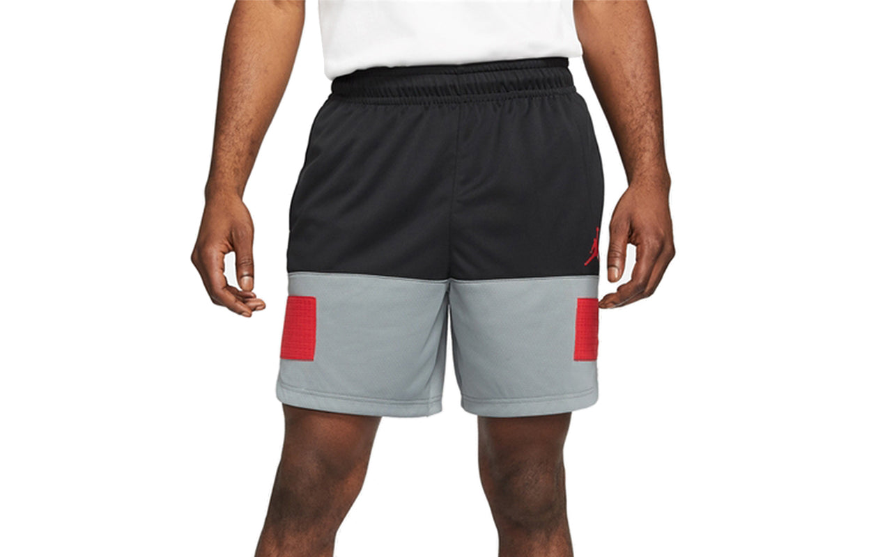 Air Jordan Basketball Sports Contrasting Colors Quick Dry Breathable Shorts Black CZ4767-010