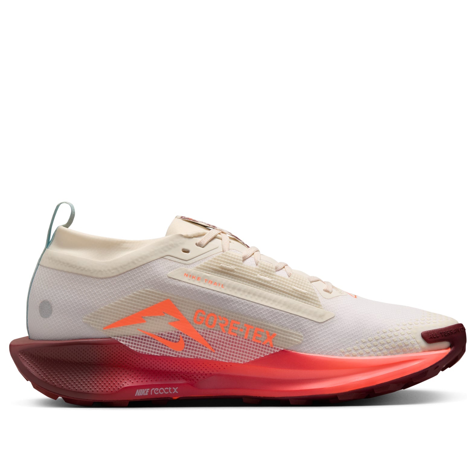 Nike React Pegasus Trail 5 Gore-Tex 'Sail Glacier Blue Dark Team Red Hyper Crimson' FQ0908-104