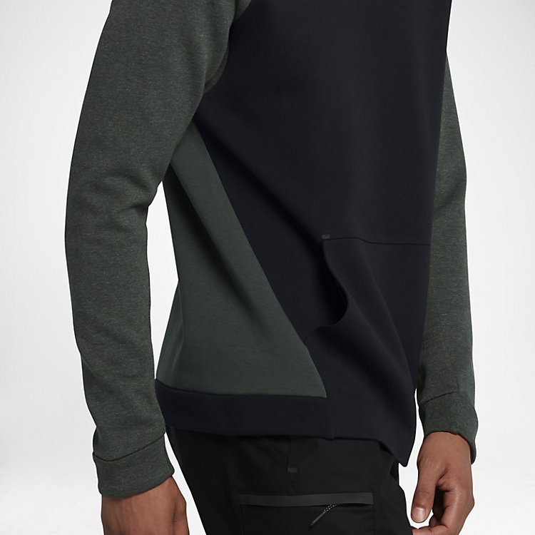 Apparel Sweaters Men Nike Sportswear Tech Fleece Crew 805140-011