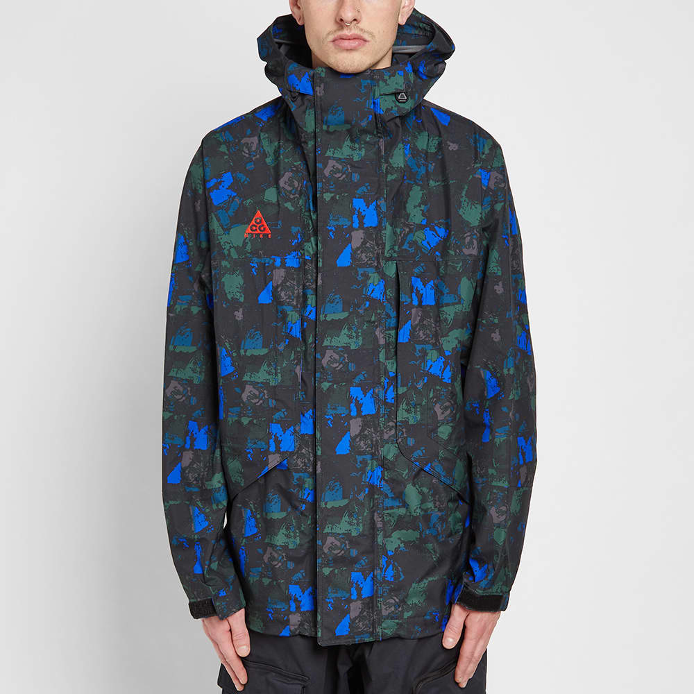 Nike Acg Gore tex Jacket Aop Racer Multi-Color Blue CI0427-416