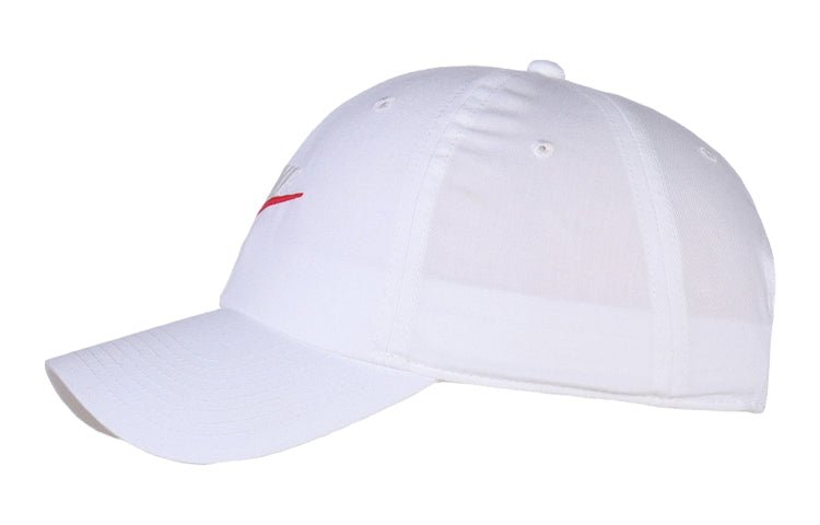 Nike Sportswear Heritage86 Futura Washed Cap 'White Red' 913011-121