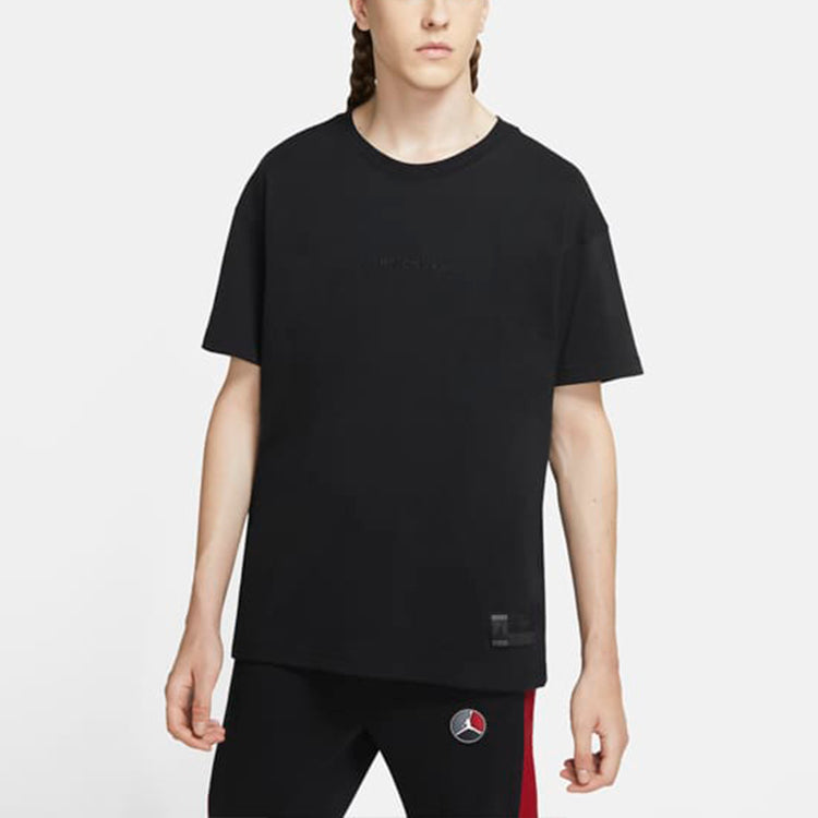 Air Jordan x Fragment Design FW Street Style Collaboration Cotton Logo s Men Black DA2986-010
