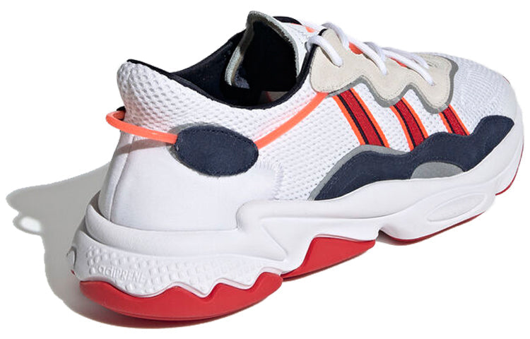 adidas Ozweego 'White Collegiate Navy Scarlet' EG8127