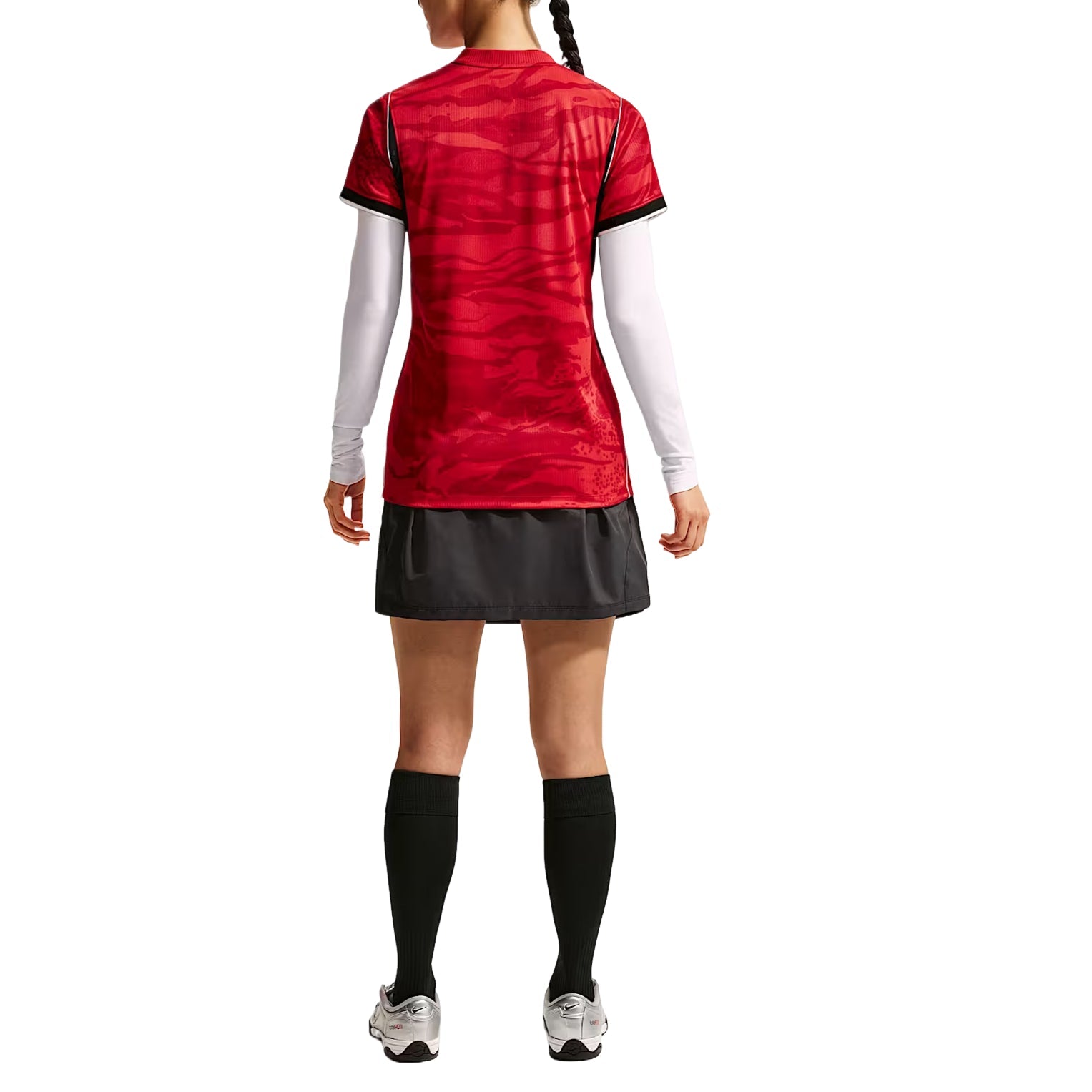 (WMNS) Nike South Korea 2026 Stadium Home Dri-FIT Replica Jersey Asia Sizing 'Global Red Black White' IB4565-679