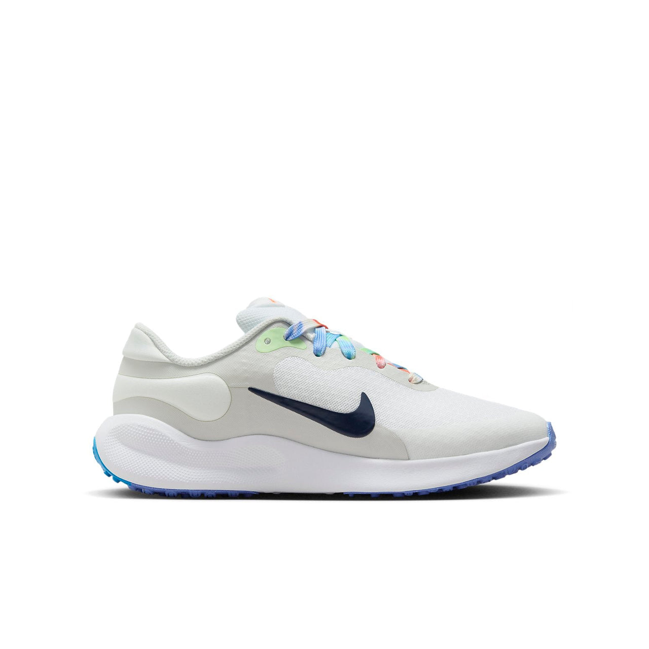 (GS) Nike Revolution 7 Next Nature SE 'White Dust Green Navy' FN4991-100