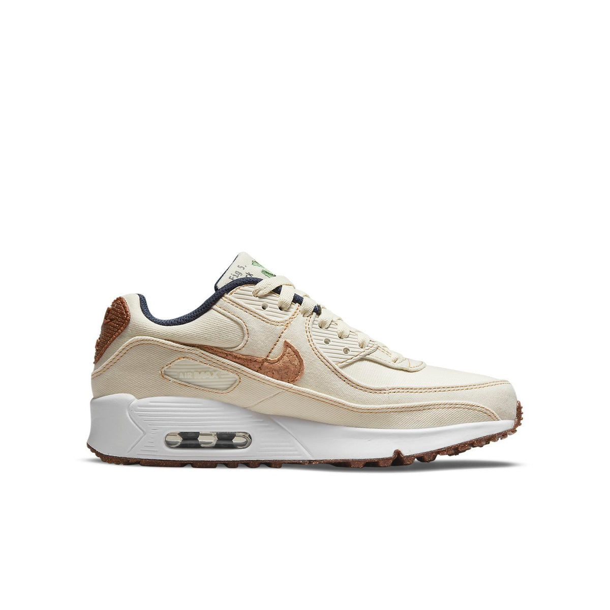 (GS) Nike Air Max 90 SE AI 'Cork - Coconut Milk' DC7774-100