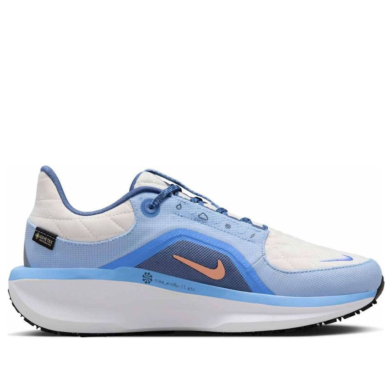 (WMNS) Nike Air Zoom Winflo 11 Gore-Tex 'Phantom Football Grey Cobalt Bliss' FQ1359-002