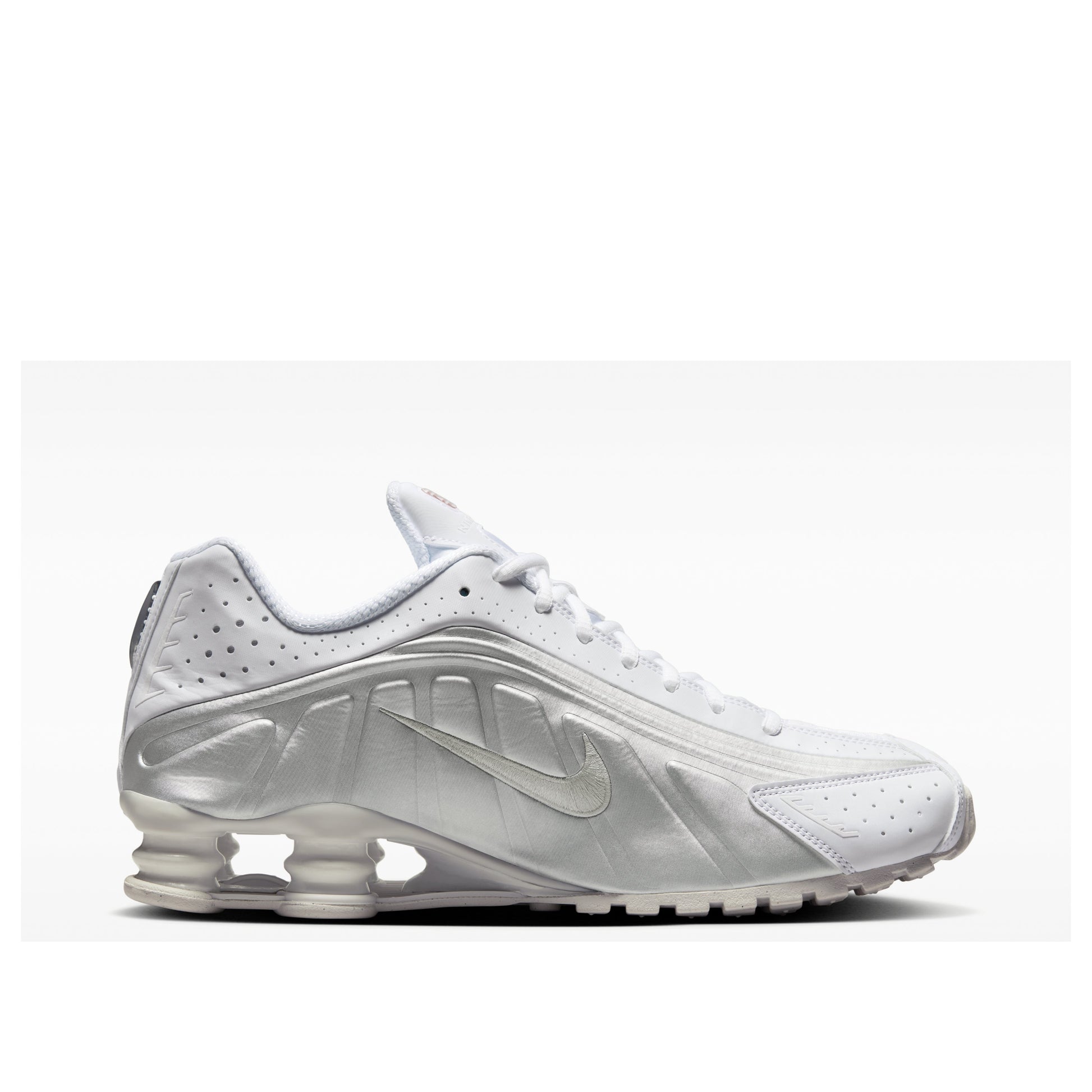 Nike Shox R4 'White Bright Crimson Metallic Silver' HQ1988-101