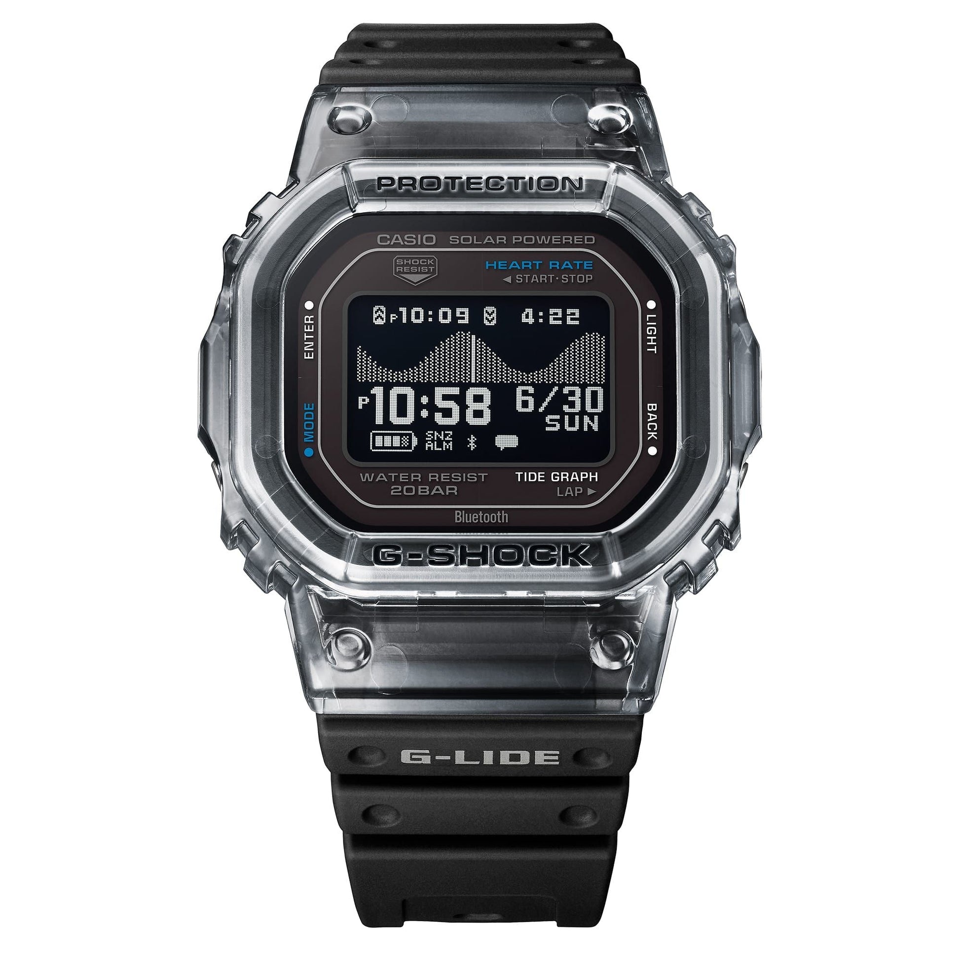 CASIO G-LIDE GBX-H5600 Series Digital 'Black' GBX-H5600-1