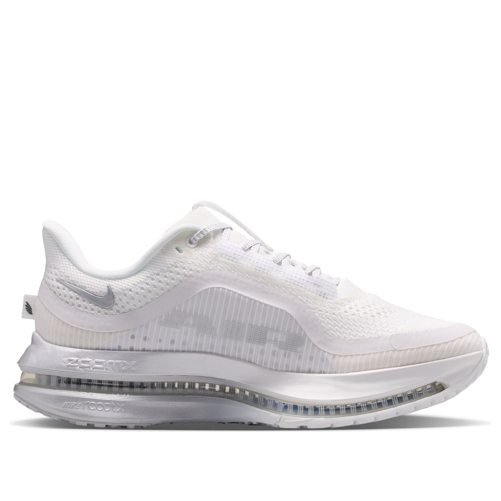 (WMNS) Nike Air Zoom Pegasus Premium 'Summit White Metallic Silver' IR0836-100