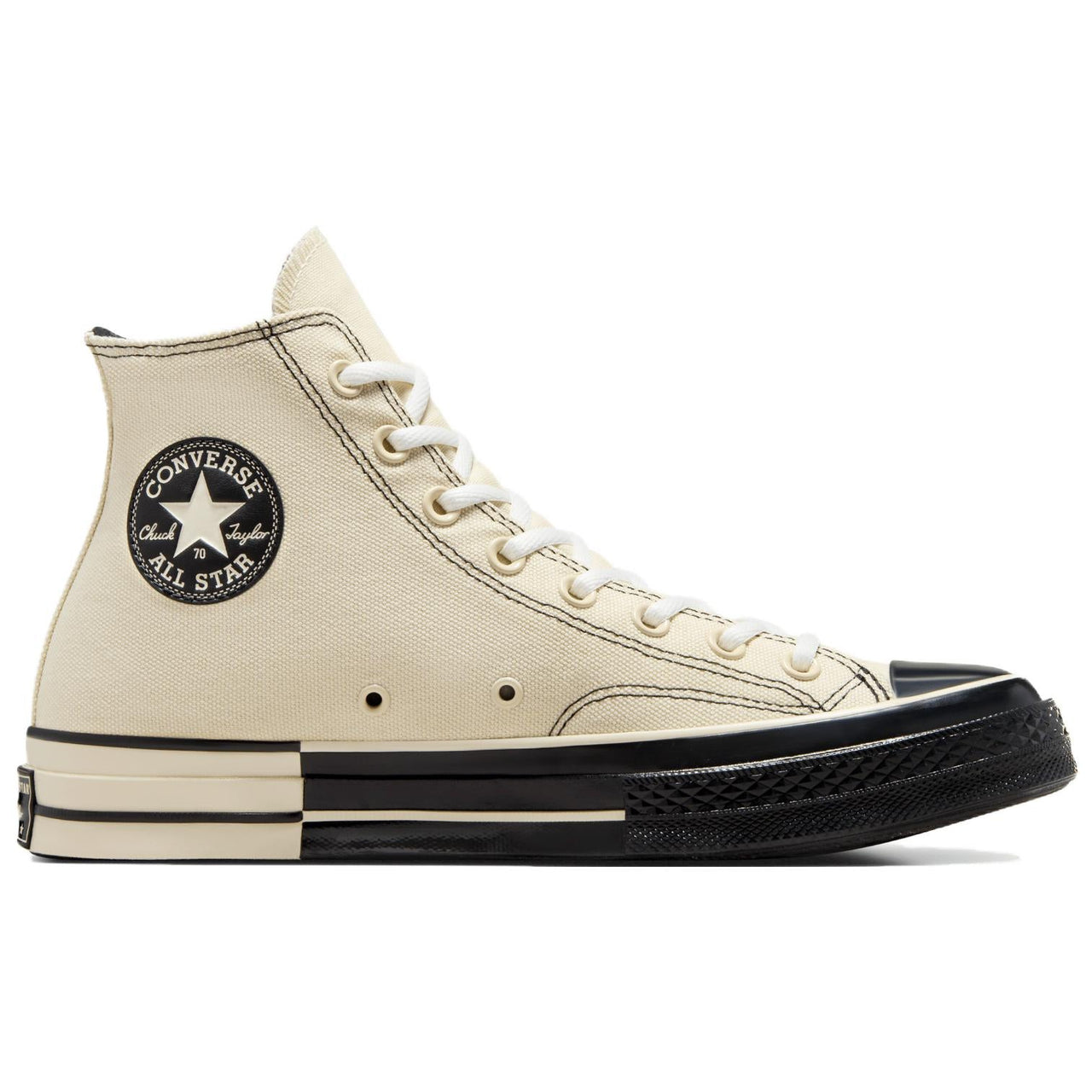 Converse Chuck 70s High 'Ivory Black' A08188C