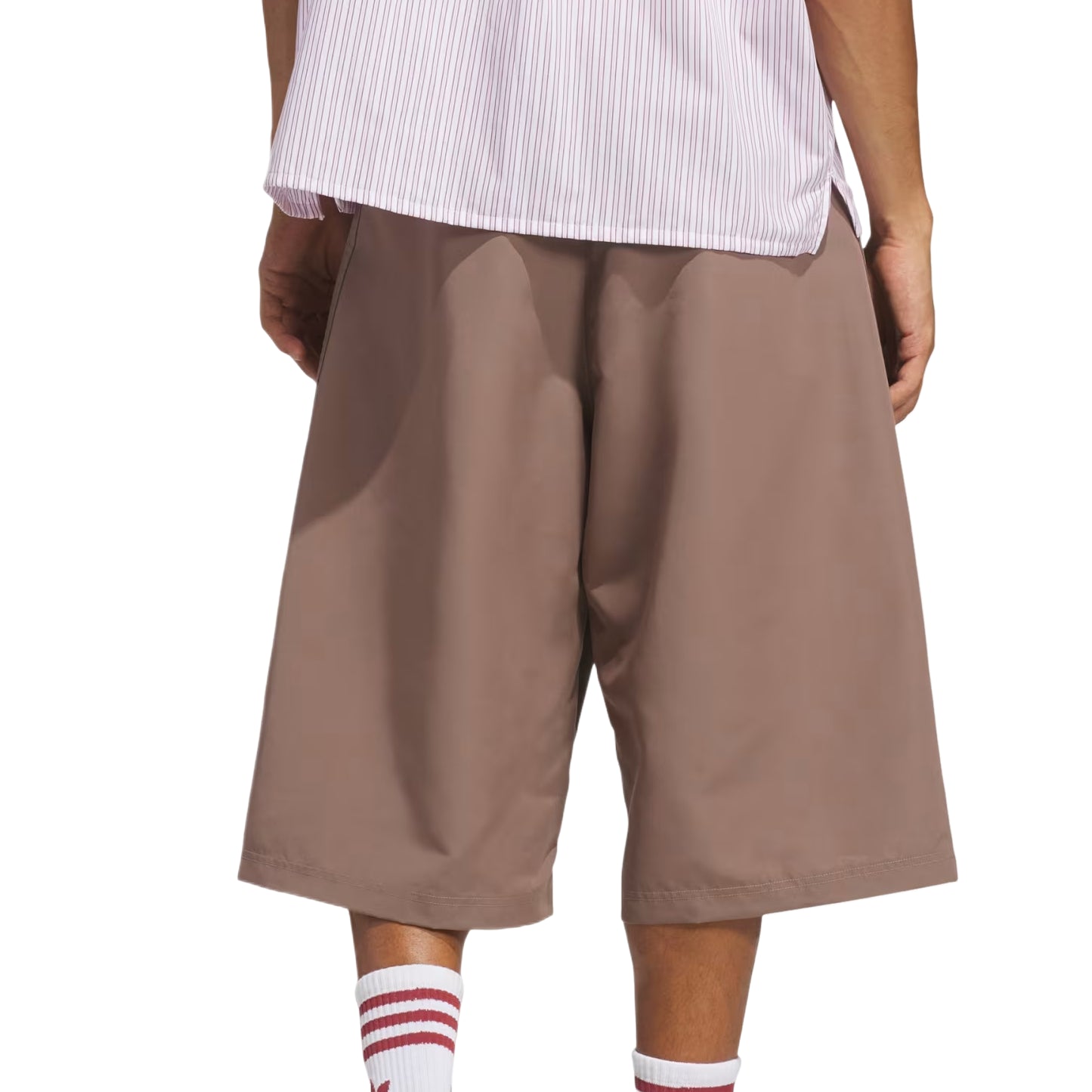 adidas Woven Shorts Asia Sizing 'Trace Brown' KT7874
