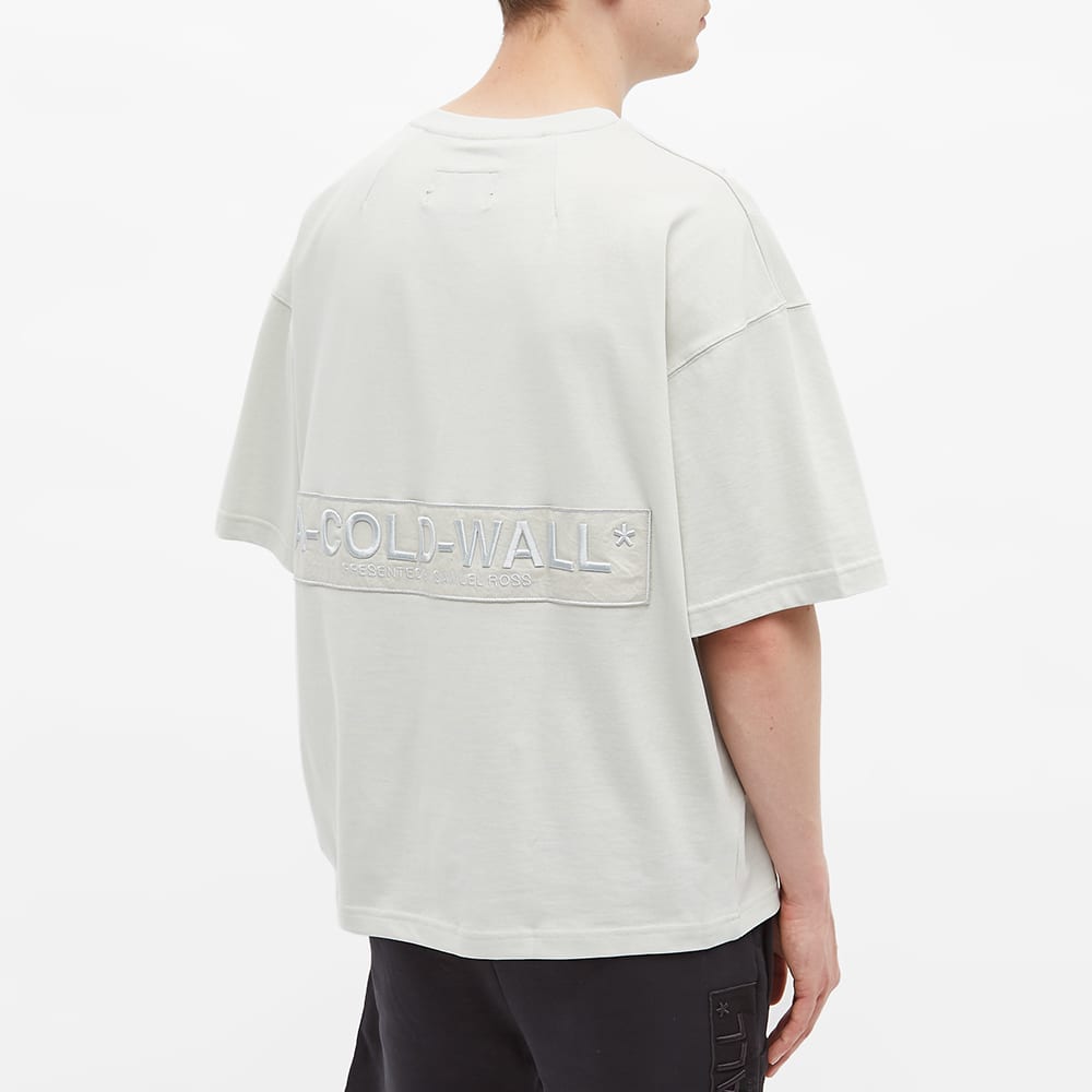 A-COLD-WALL* Logo Embroidery T-Shirt 'Chalk Grey' ACWMTS031-CHALK