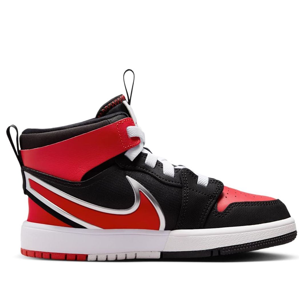 (PS) Air Jordan 1 Mid RM EasyOn 'Black White University Red' FQ1282-006