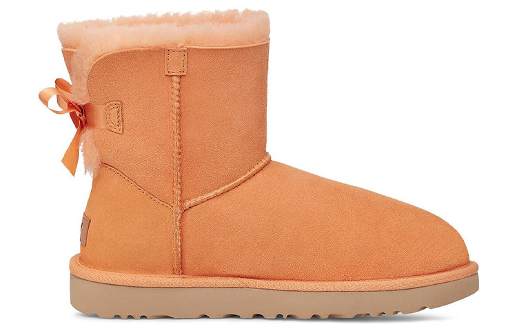 (WMNS) UGG Mini Bailey Bow II 'Orange' 1016501-SSD