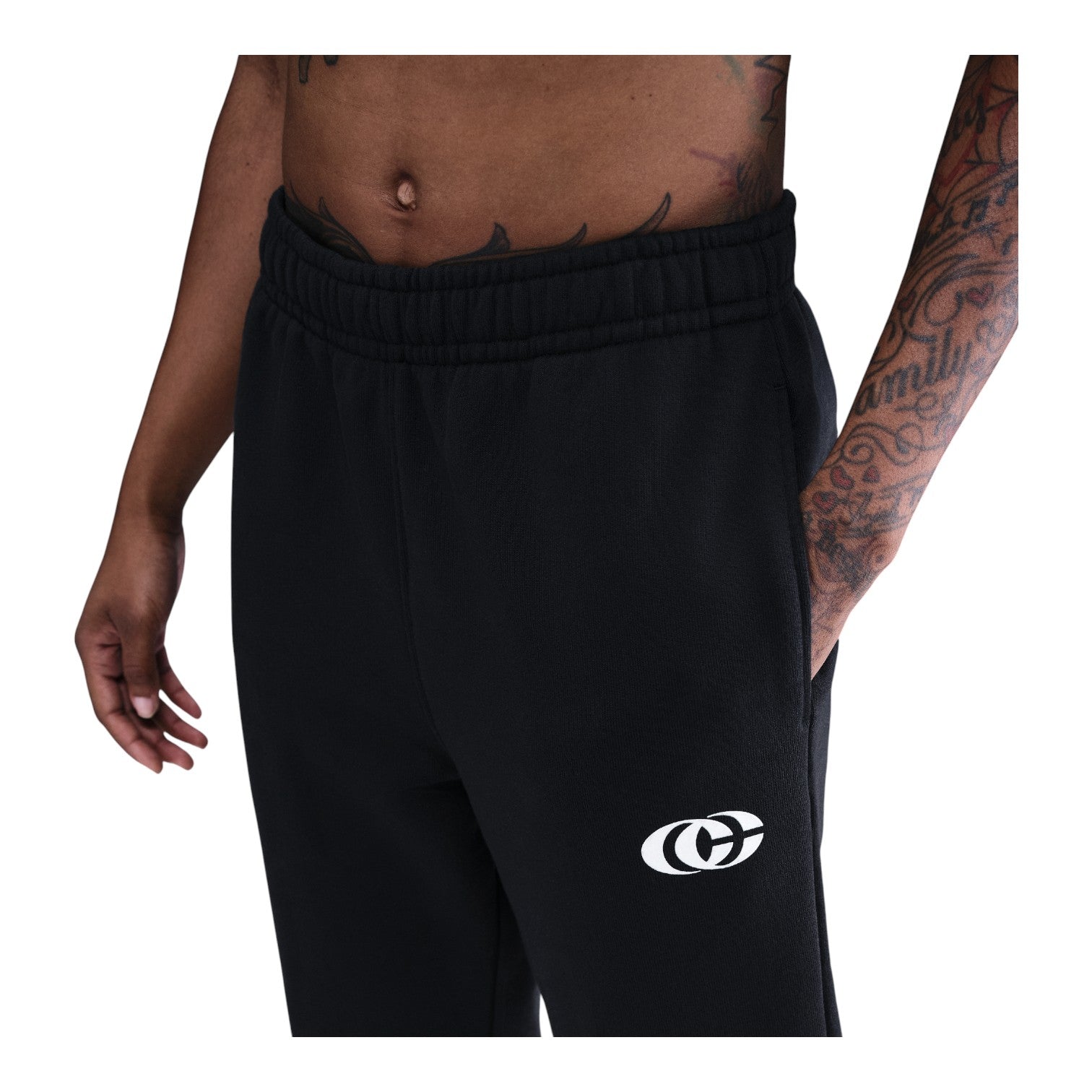 Nike x Caitlin Clark Fleece Cuffed Pants 'Black' IQ5575-010