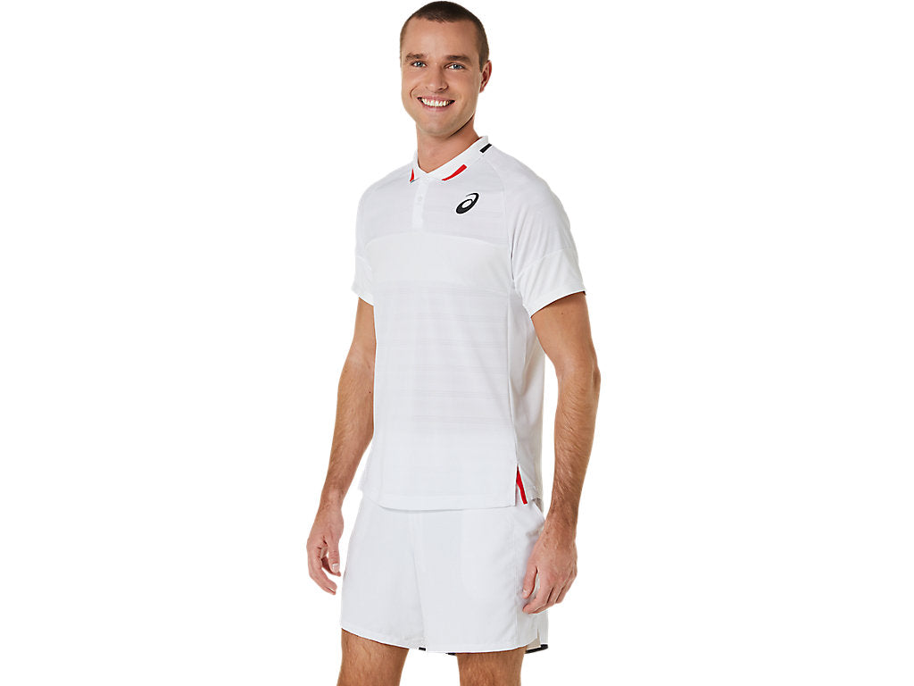 ASICS Match Polo Shirt 'Brilliant White' 2041A246-100