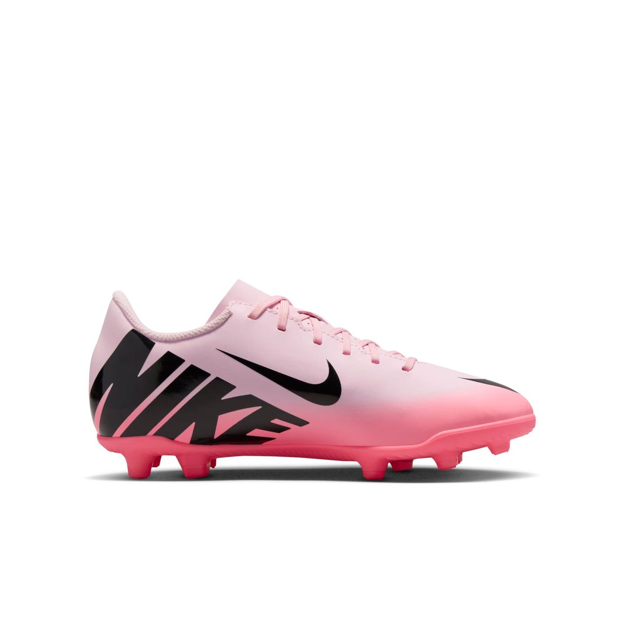 (GS) Nike Mercurial Vapor 15 Club FG MG 'Pink Foam Black' DJ5958-601