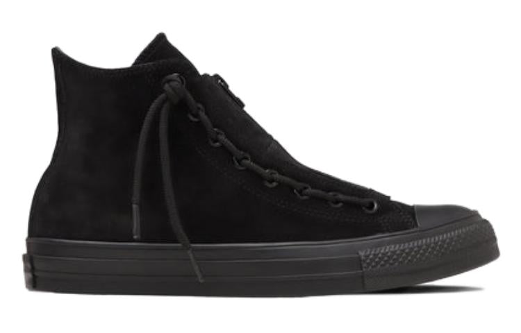 Converse Suede All Star Centerzip Suede High Top 'Black Monochrome' 31310140
