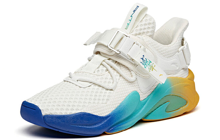 ANTA Badao 'White Blue Yellow' 112028085-3
